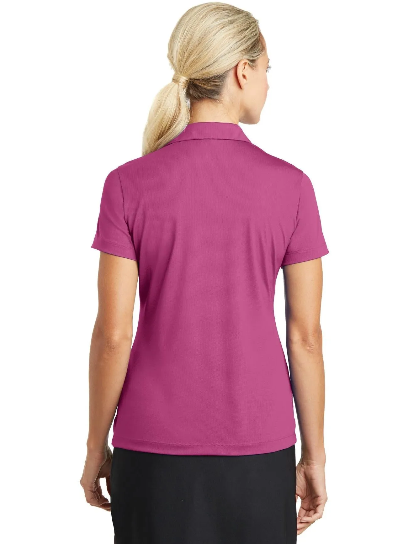 NIKE Ladies Dri-FIT Vertical Mesh Polo