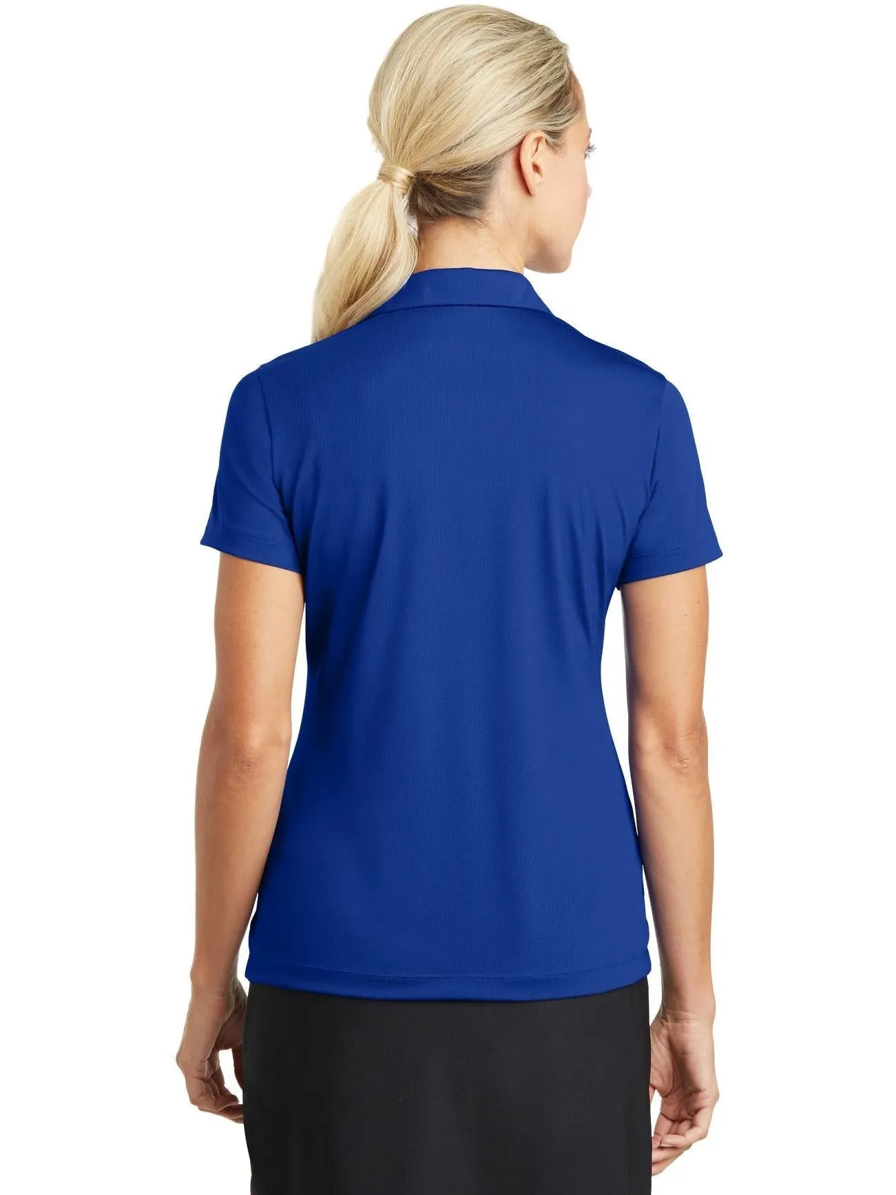 NIKE Ladies Dri-FIT Vertical Mesh Polo
