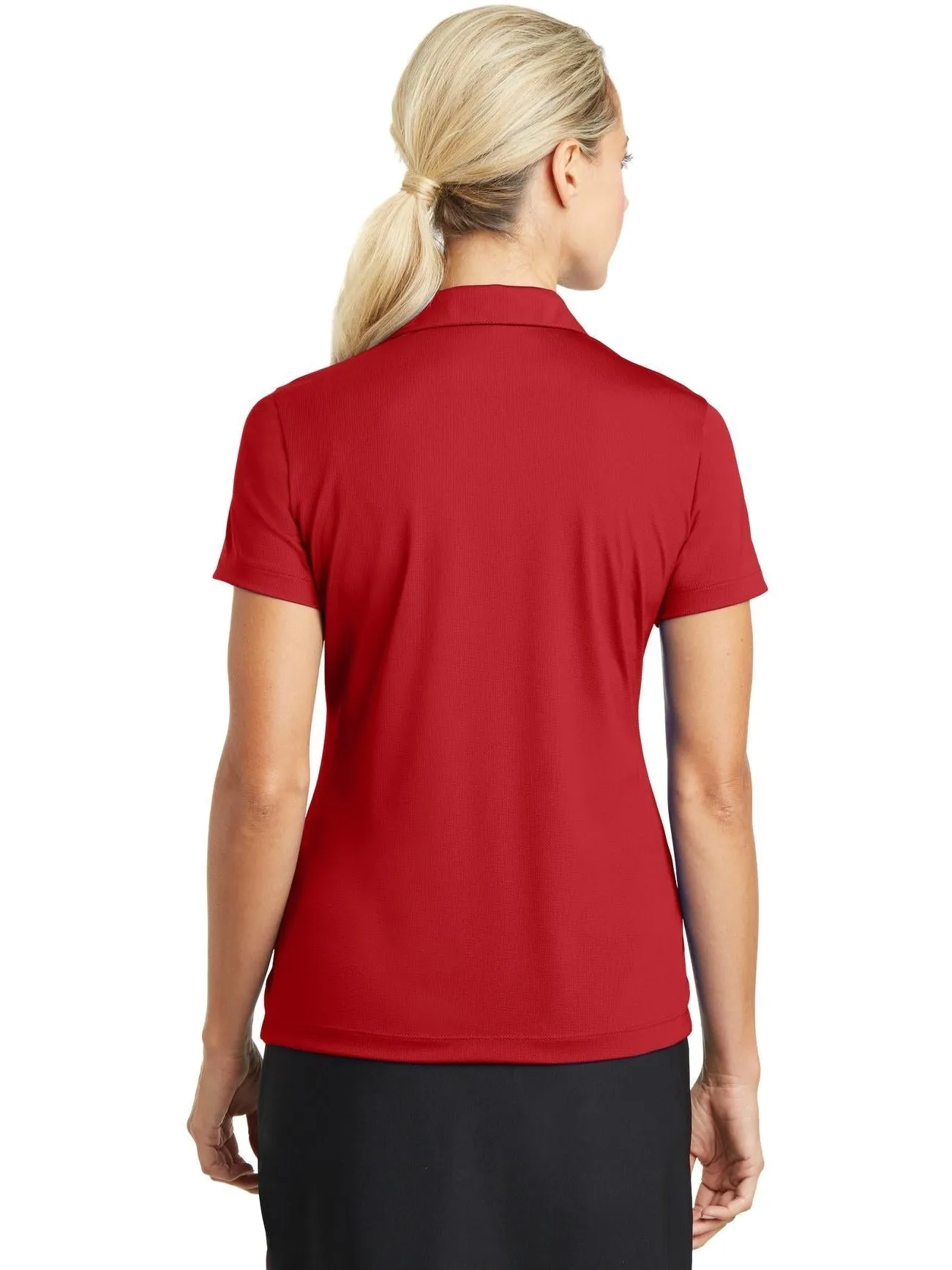 NIKE Ladies Dri-FIT Vertical Mesh Polo