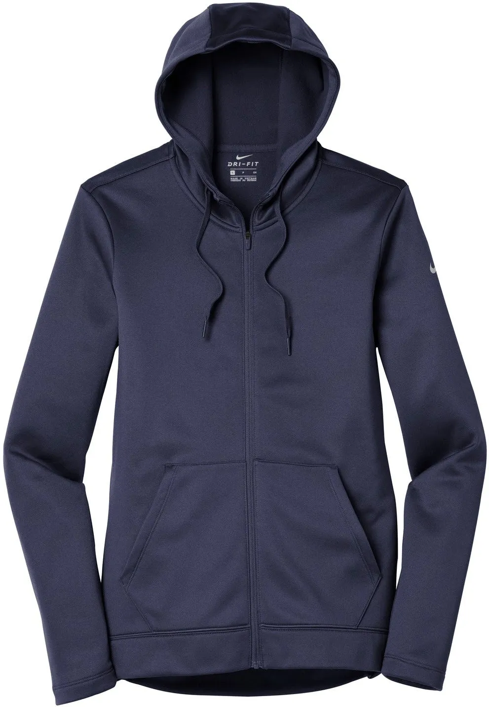 NIKE Ladies Therma-FIT Full-Zip Fleece Hoodie