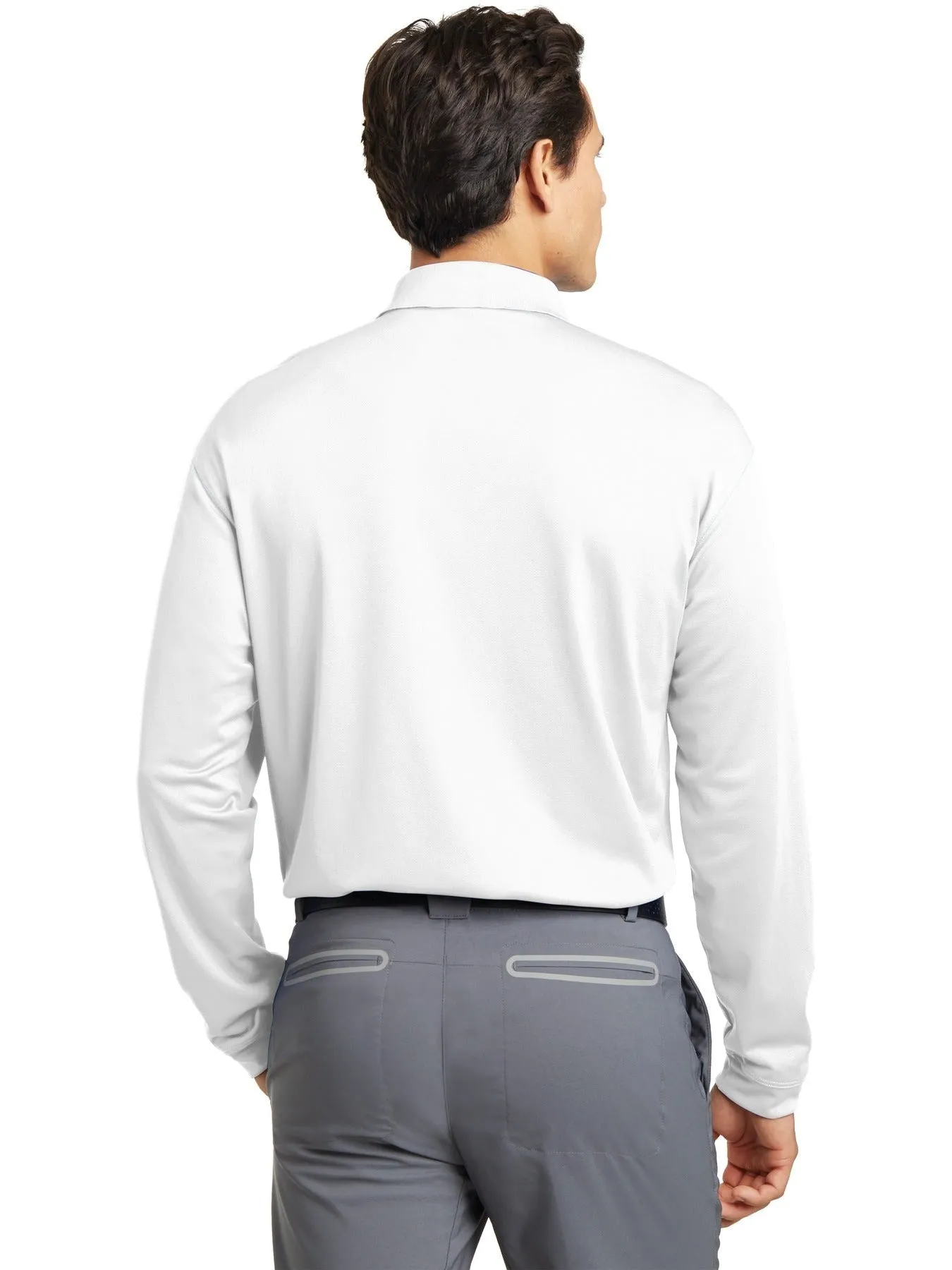 NIKE Long Sleeve Dri-FIT Stretch Tech Polo