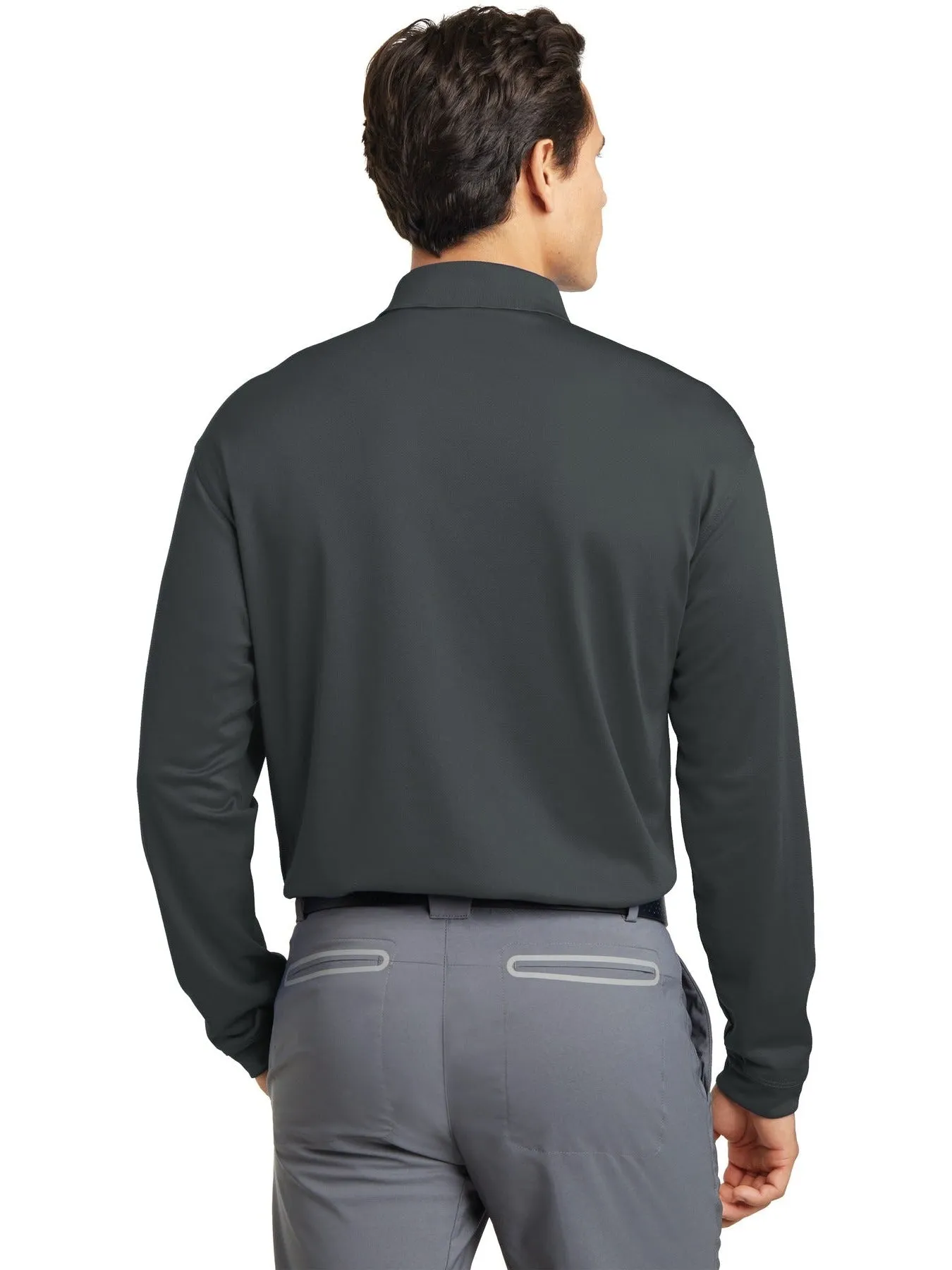 NIKE Tall Long Sleeve Dri-FIT Stretch Tech Polo