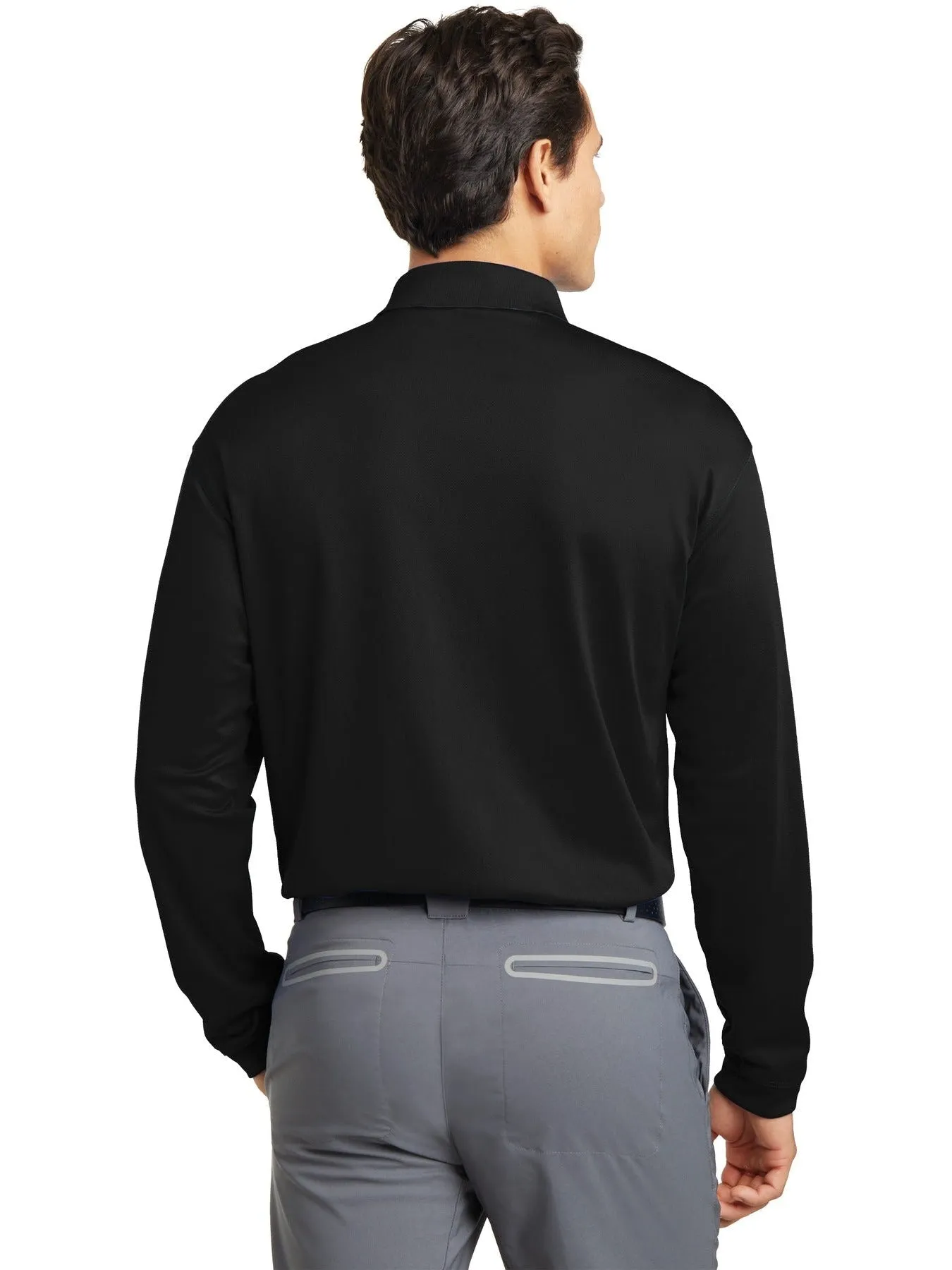 NIKE Tall Long Sleeve Dri-FIT Stretch Tech Polo