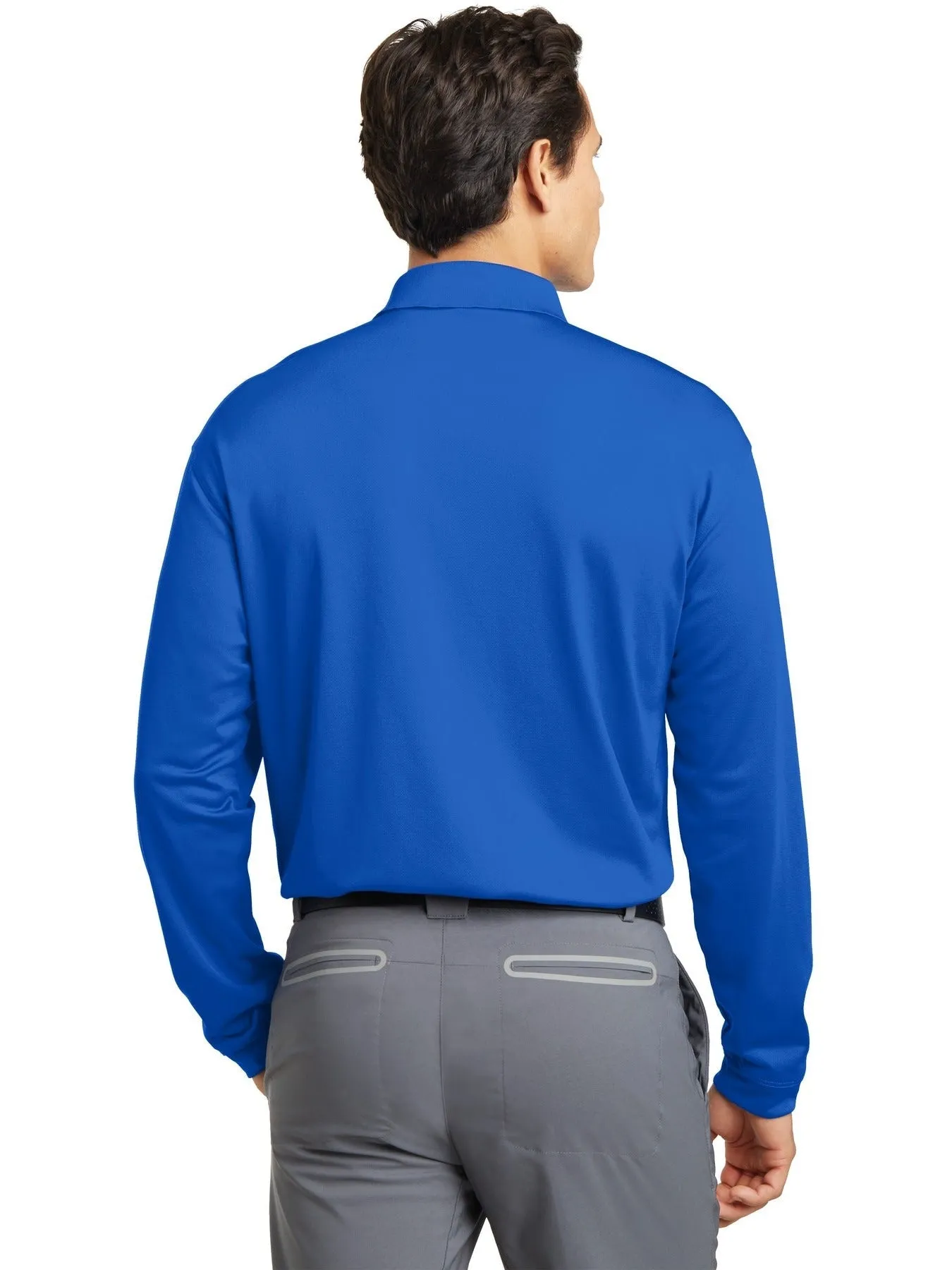 NIKE Tall Long Sleeve Dri-FIT Stretch Tech Polo