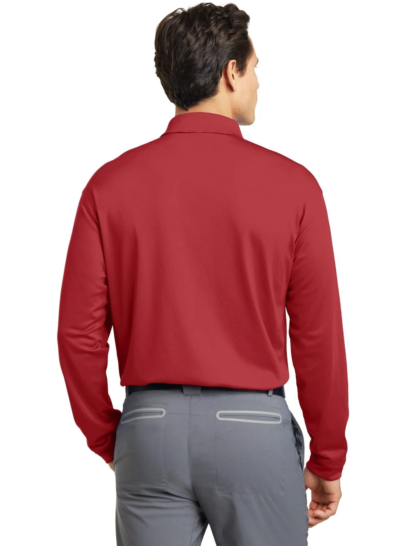 NIKE Tall Long Sleeve Dri-FIT Stretch Tech Polo