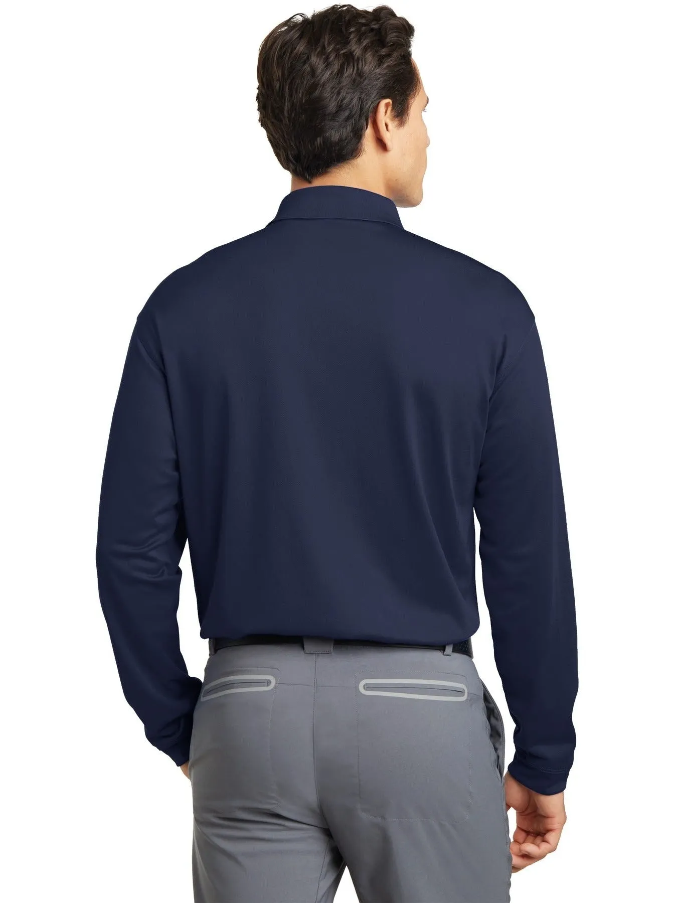 NIKE Tall Long Sleeve Dri-FIT Stretch Tech Polo