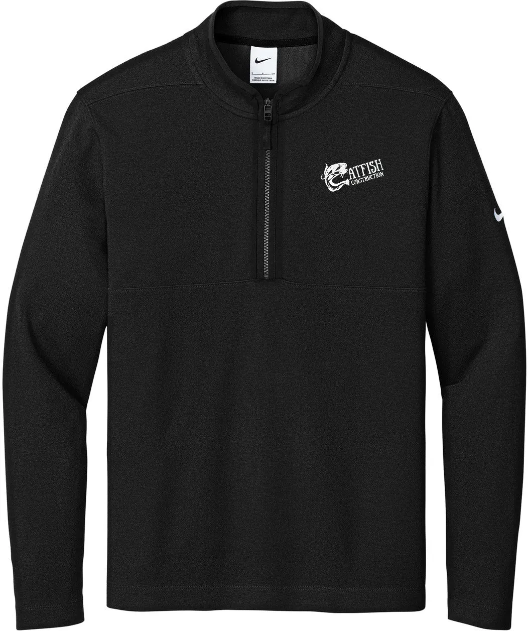 Nike Textured 1/2-Zip Cover-Up