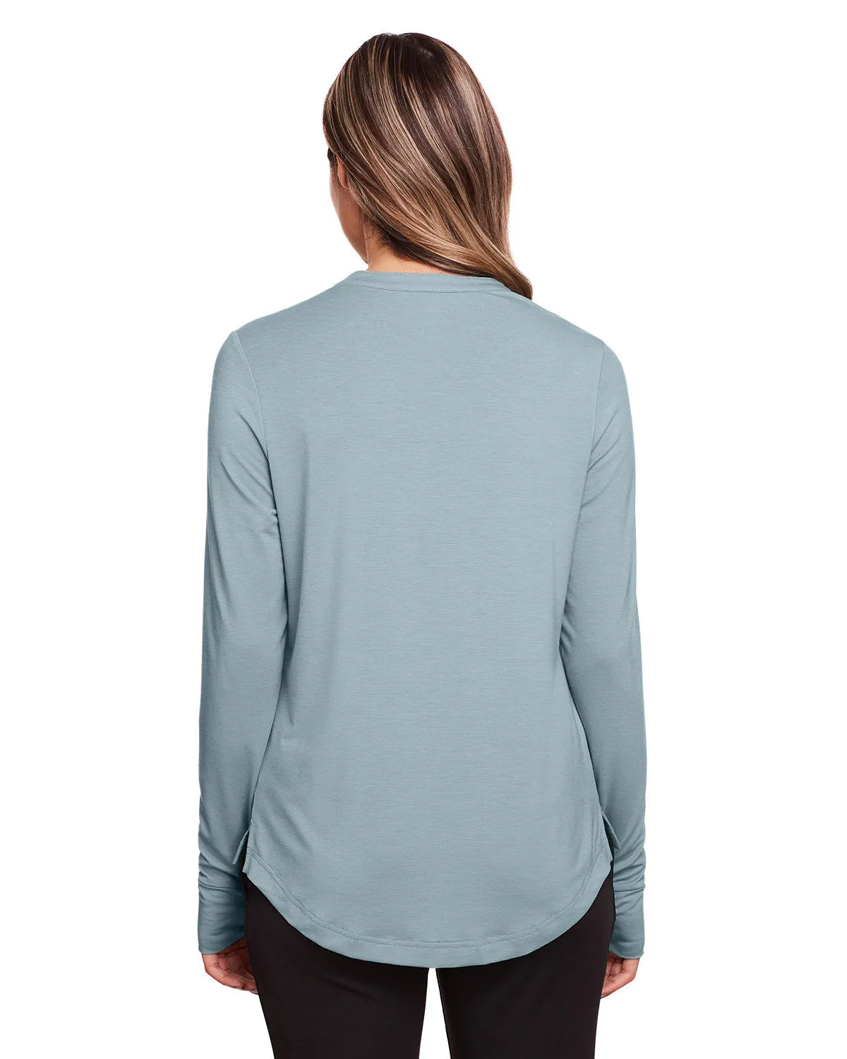 North End Ladies Jaq Snap-Up Stretch Performance Pullover