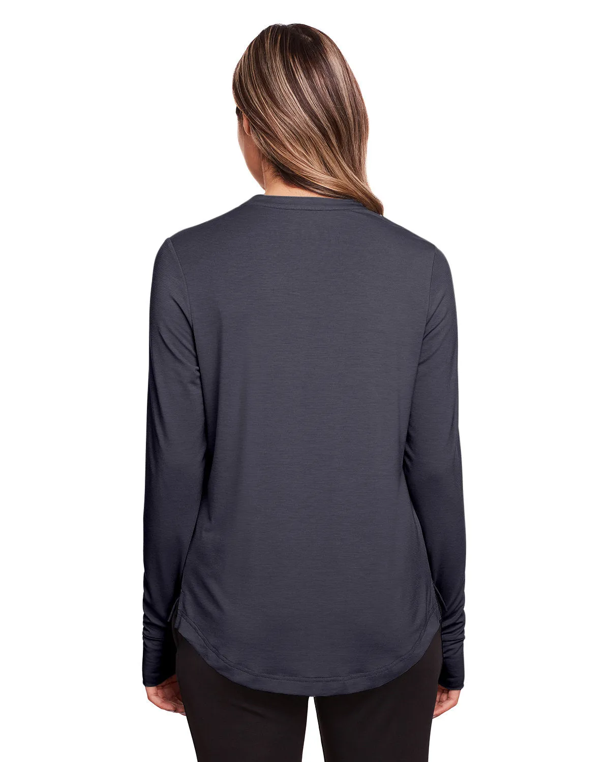 North End Ladies Jaq Snap-Up Stretch Performance Pullover