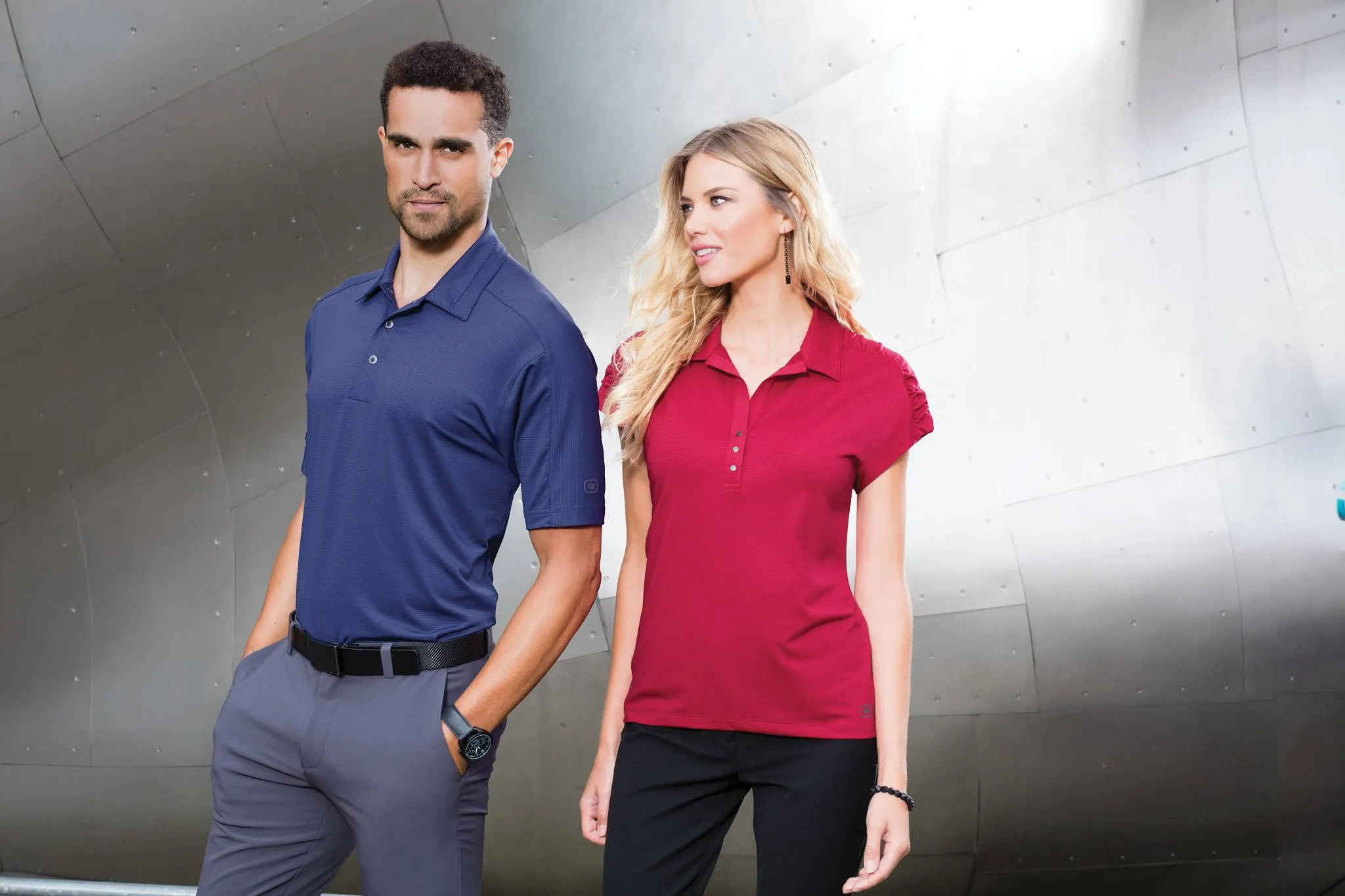 OGIO Linear Polo