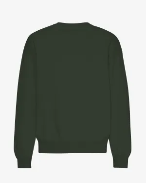 Organic Oversized Crew - Hunter Green