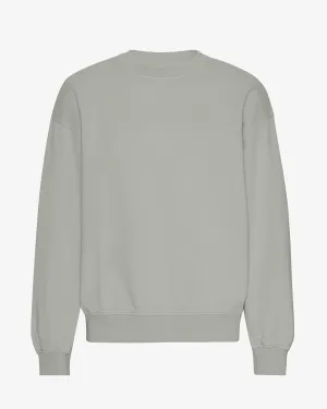 Organic Oversized Crew - Steel Blue