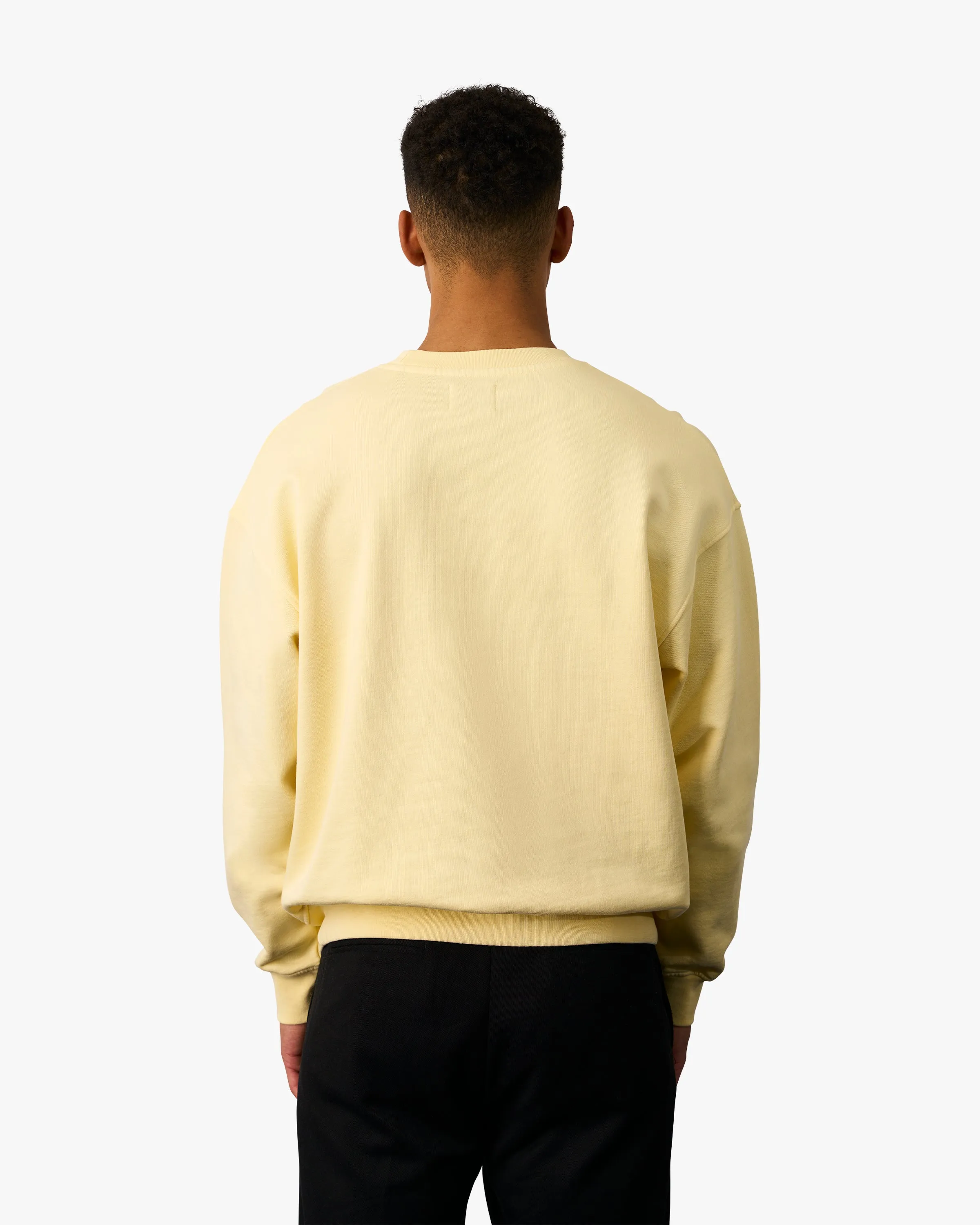 Organic Oversized Crew - Ultra Violet