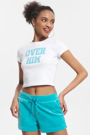 Over Him Baby Tee Juicy Couture