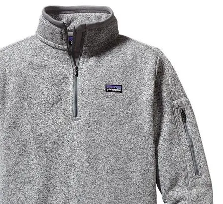 Patagonia Women's Better Sweater 1/4-Zip - Birch White