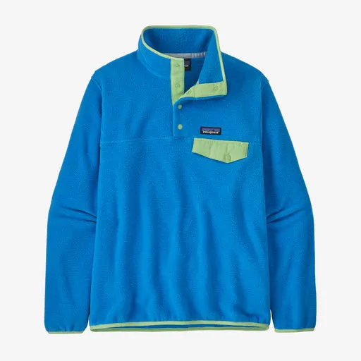 Patagonia Women's Lightweight Synchilla Snap-T Fleece Pullover - Vessel Blue