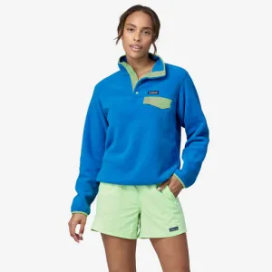 Patagonia Women's Lightweight Synchilla Snap-T Fleece Pullover - Vessel Blue