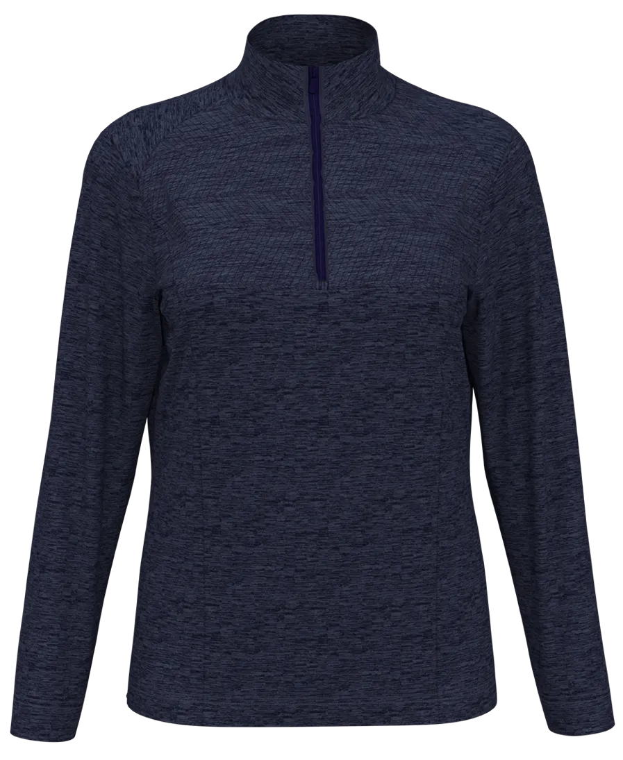 Perry Ellis Ladies 1/4 Zip Pullover