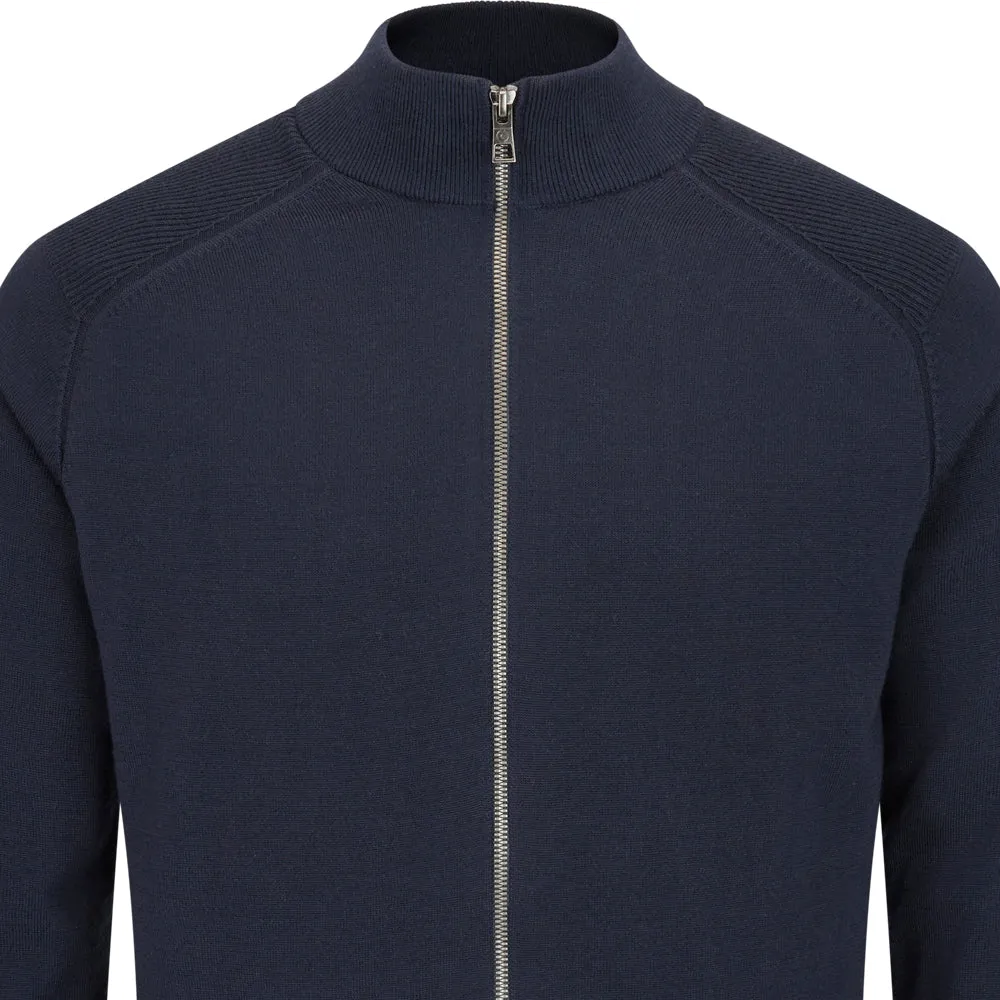 Ping Murphy Full Zip Sweater - Navy