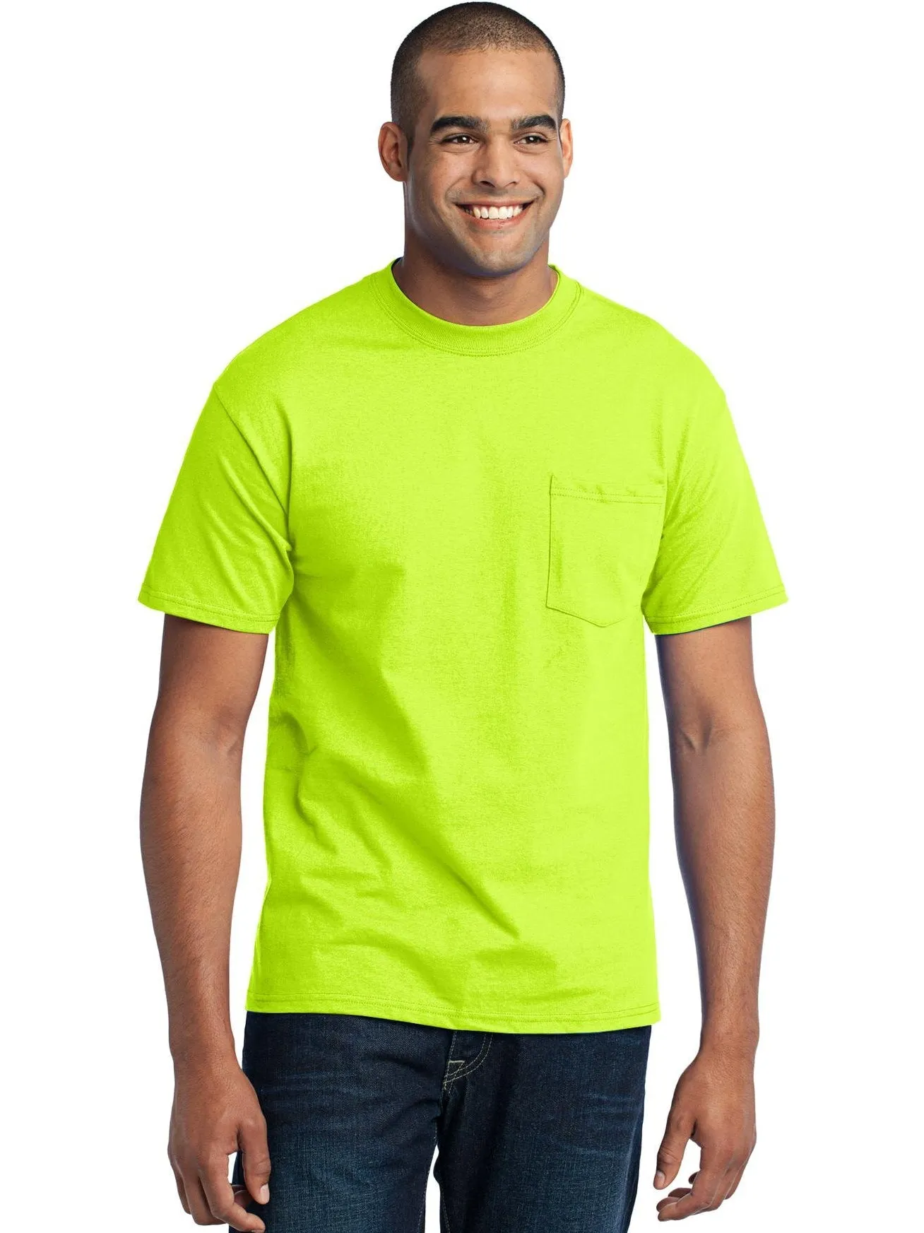 Port & Company Core Blend Pocket Tee