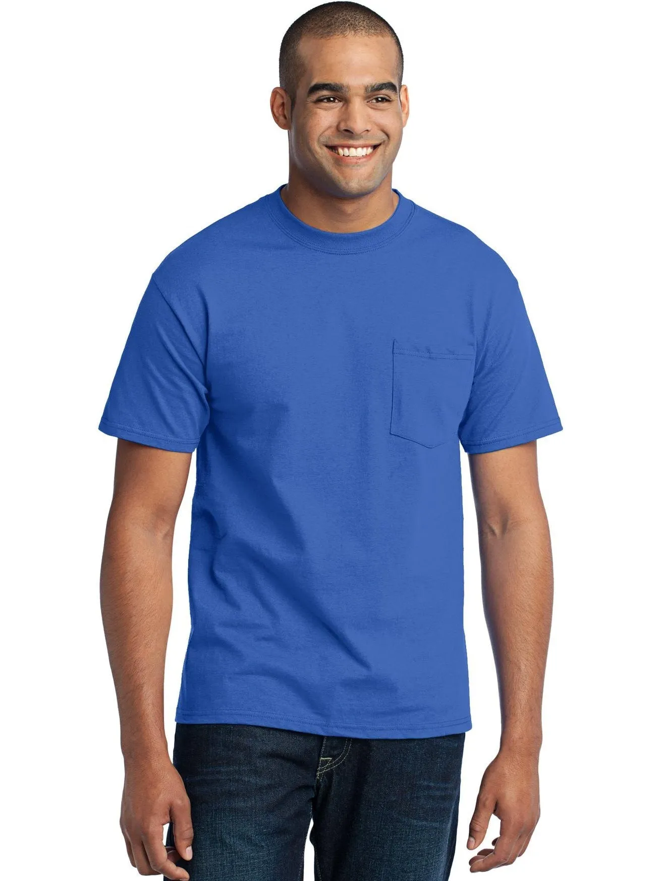 Port & Company Core Blend Pocket Tee