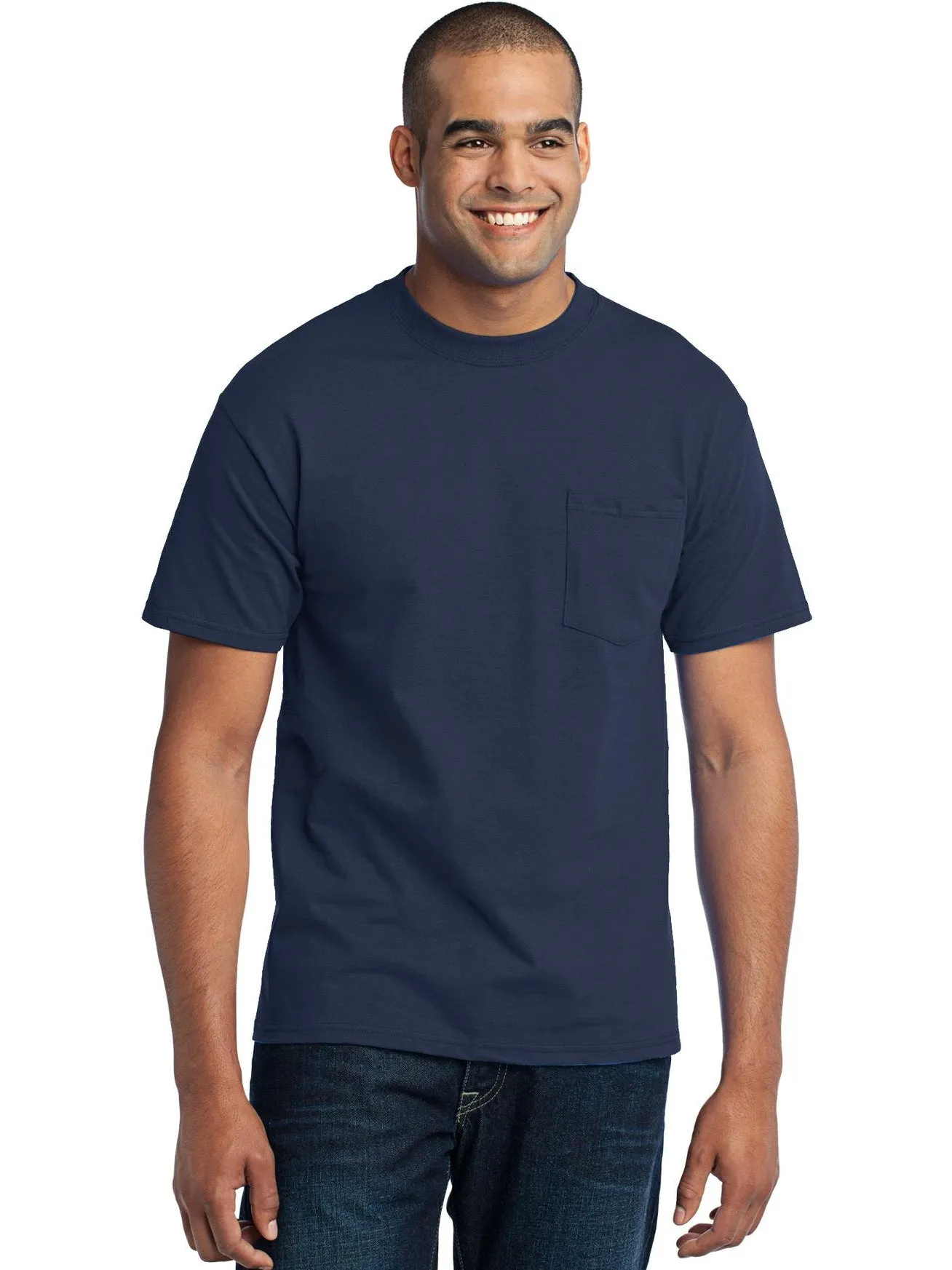 Port & Company Core Blend Pocket Tee