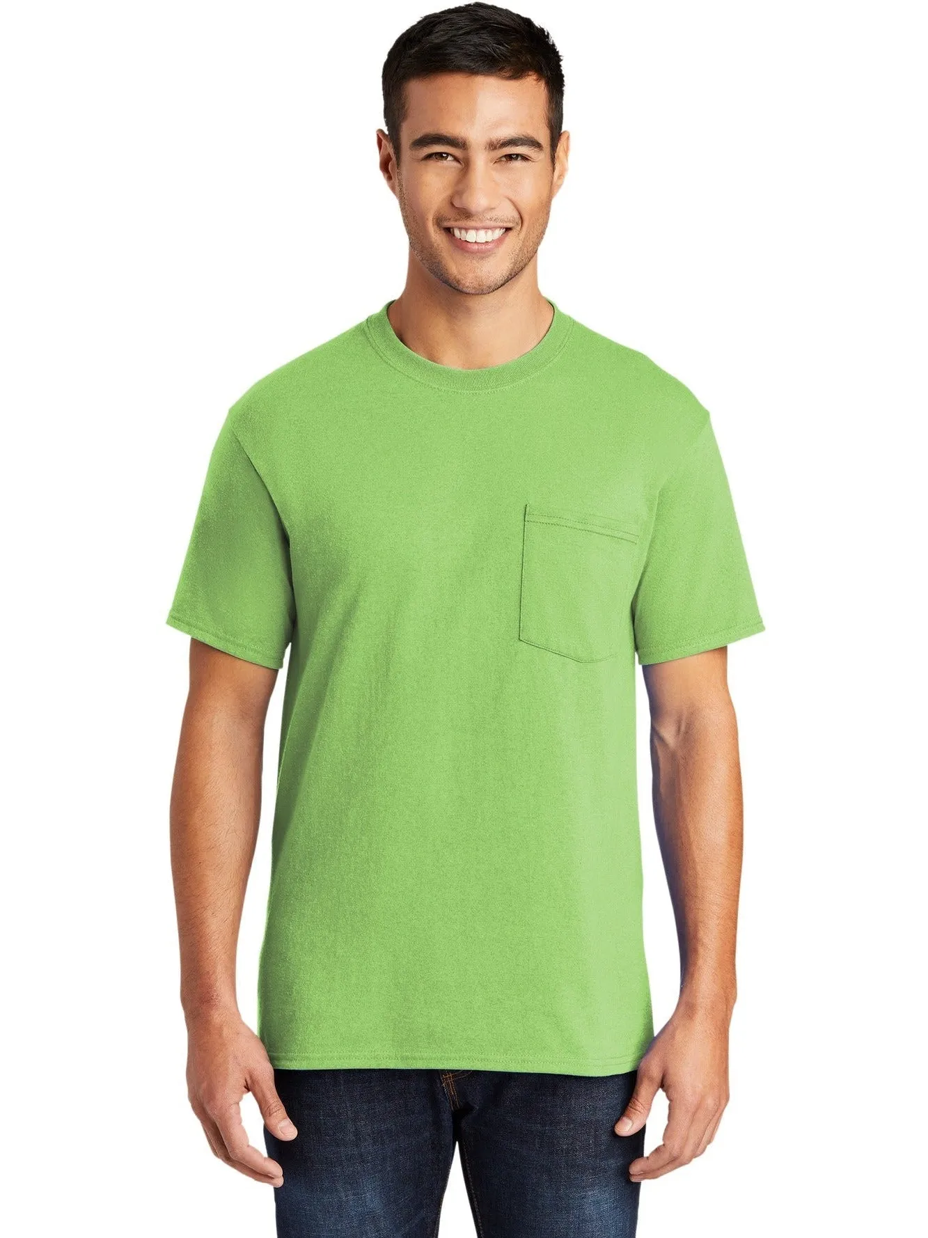 Port & Company Core Blend Pocket Tee