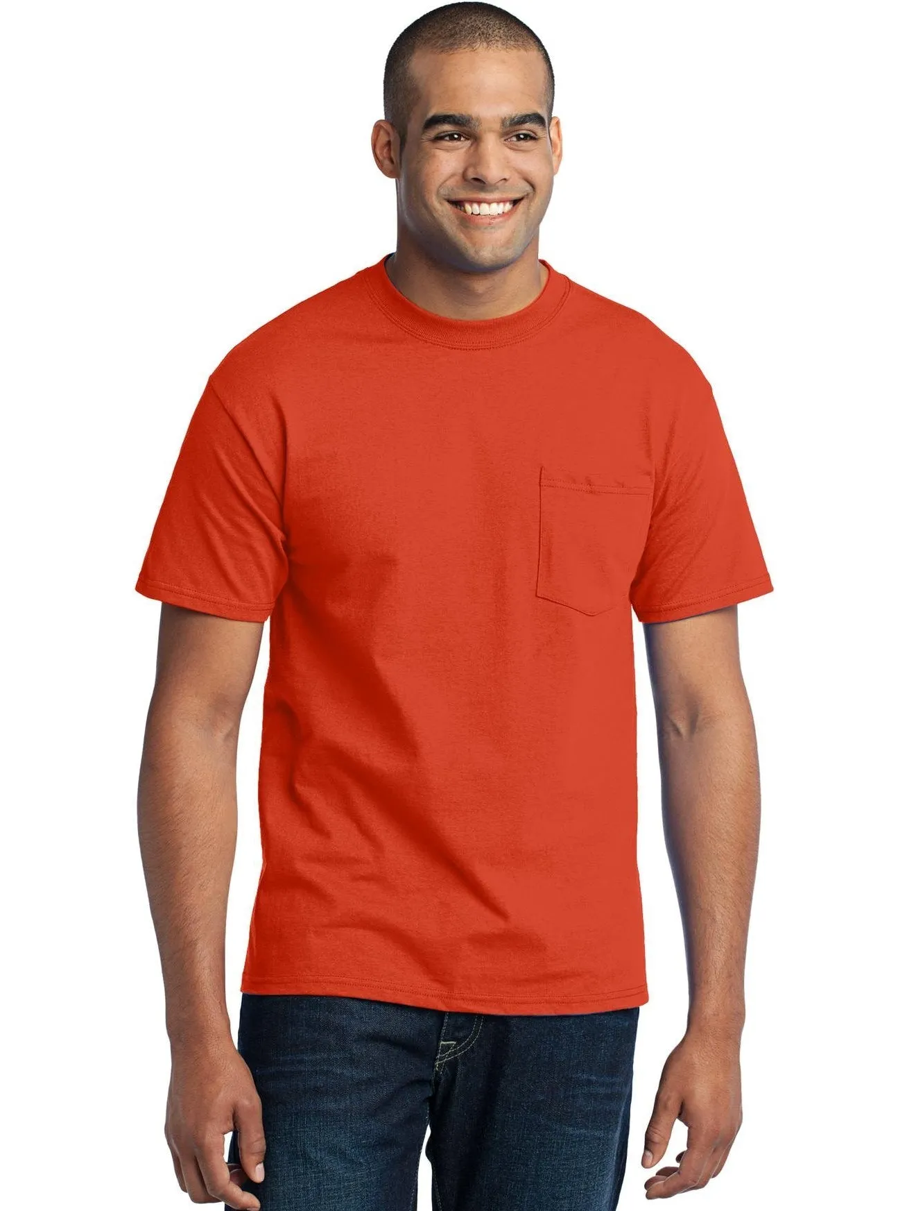 Port & Company Core Blend Pocket Tee