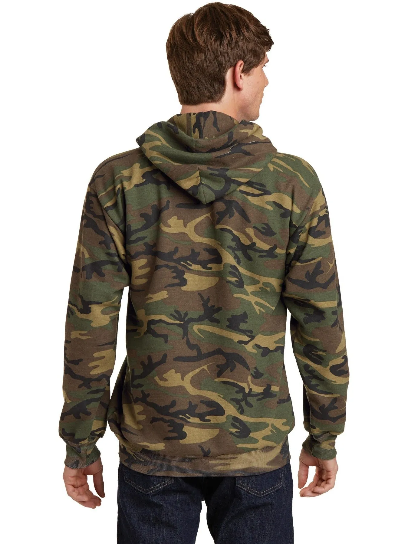 Port & Company Core Fleece Camo Pullover Hooded Sweatshirt