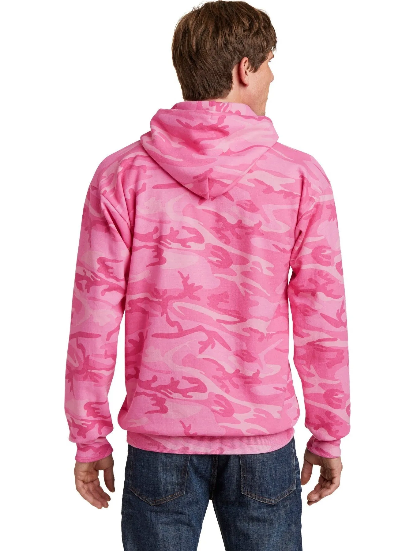 Port & Company Core Fleece Camo Pullover Hooded Sweatshirt
