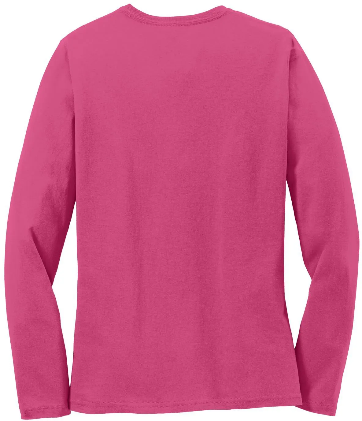 Port & Company Ladies Long Sleeve Cotton T-Shirt