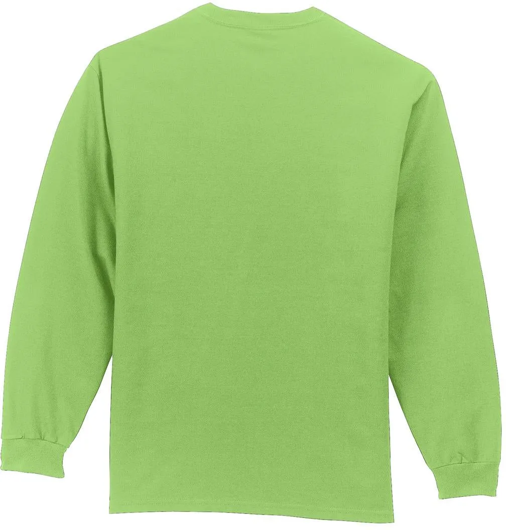 Port & Company Long Sleeve T-Shirt with Pocket