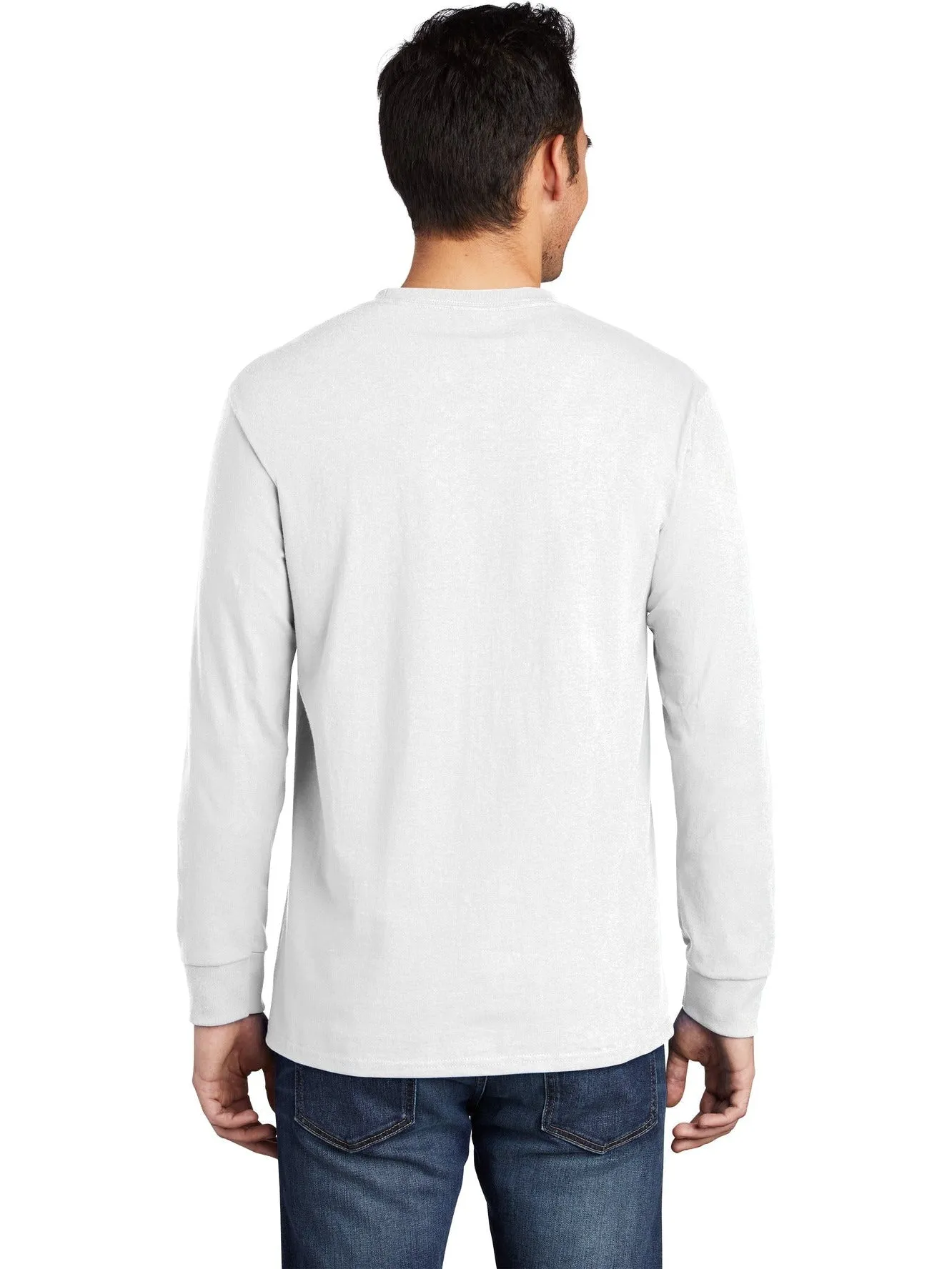 Port & Company Long Sleeve T-Shirt with Pocket