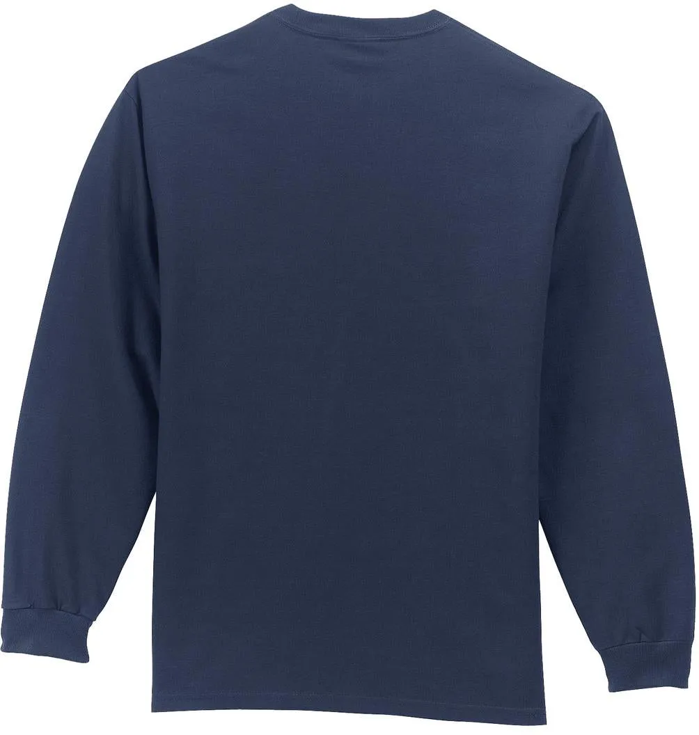 Port & Company Long Sleeve T-Shirt with Pocket