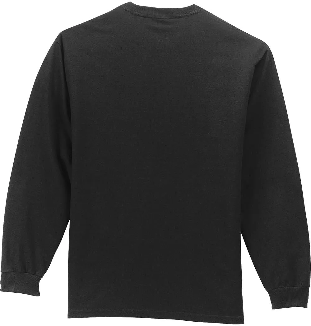 Port & Company Long Sleeve T-Shirt with Pocket