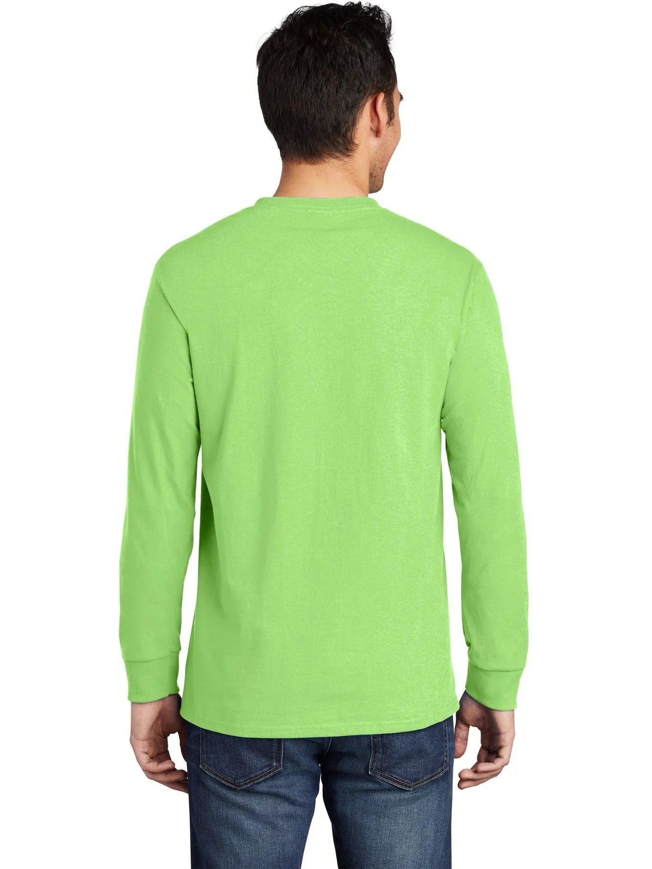 Port & Company Long Sleeve T-Shirt with Pocket