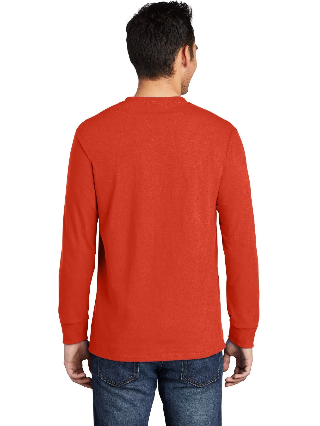 Port & Company Long Sleeve T-Shirt with Pocket