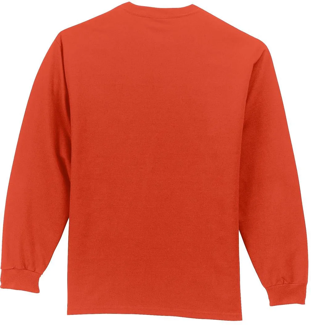 Port & Company Long Sleeve T-Shirt with Pocket