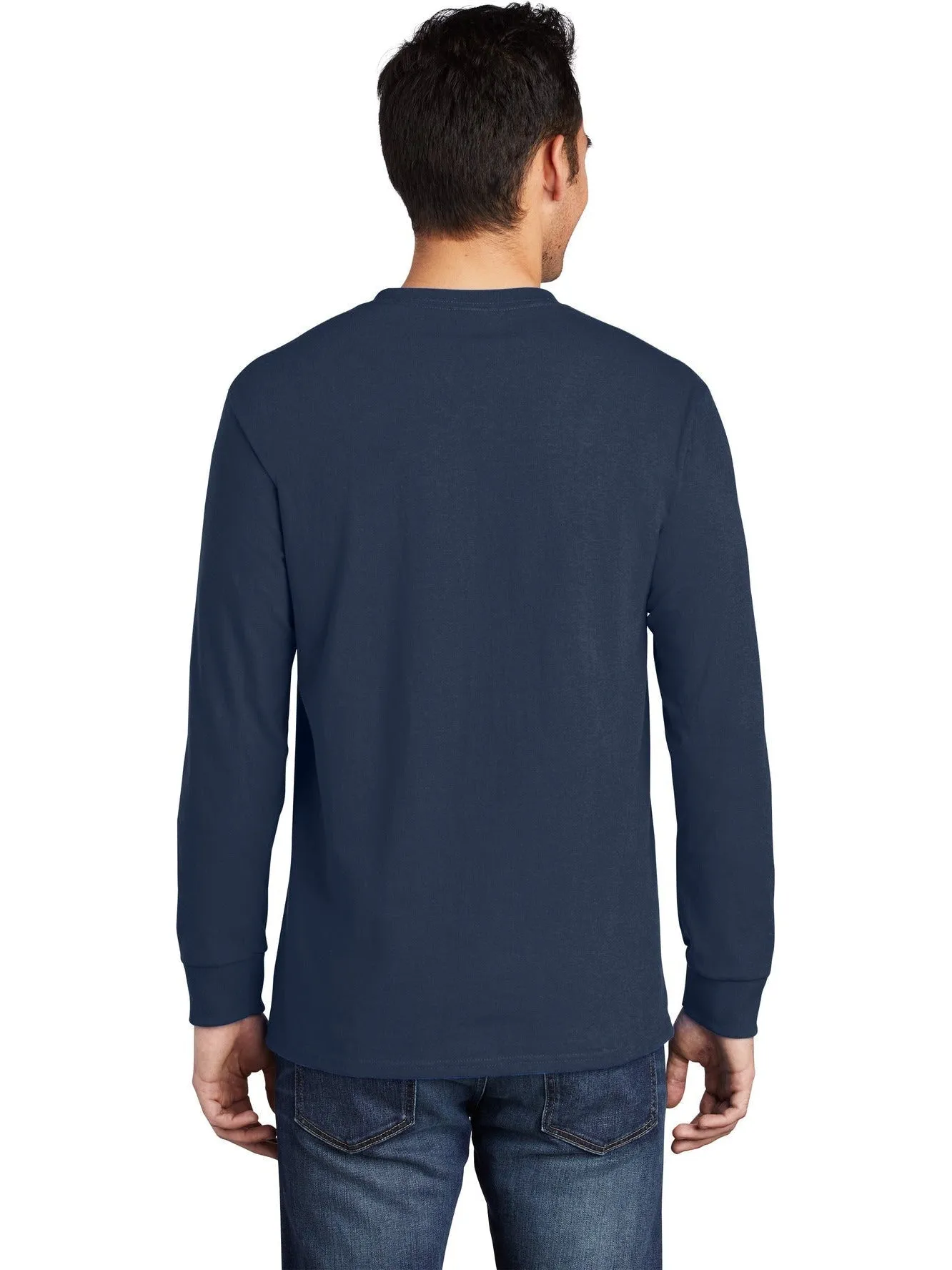 Port & Company Long Sleeve T-Shirt with Pocket