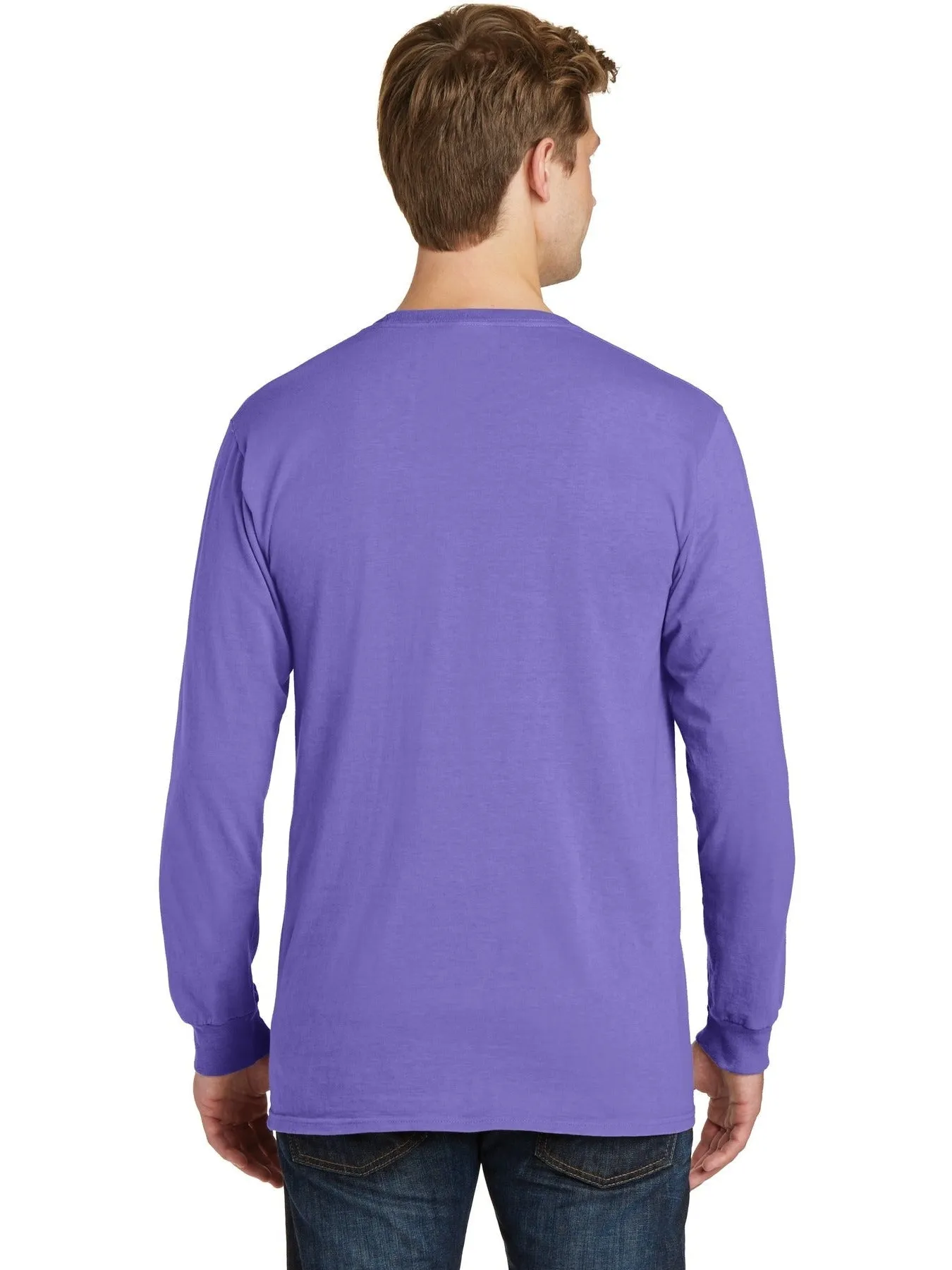 Port & Company Pigment-Dyed Long Sleeve Tee
