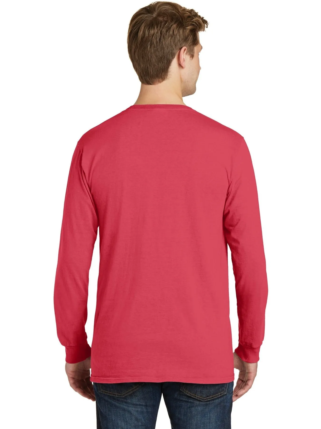 Port & Company Pigment-Dyed Long Sleeve Tee