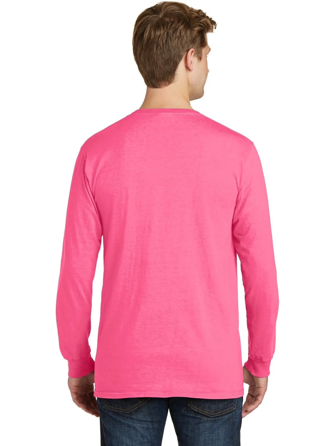Port & Company Pigment-Dyed Long Sleeve Tee