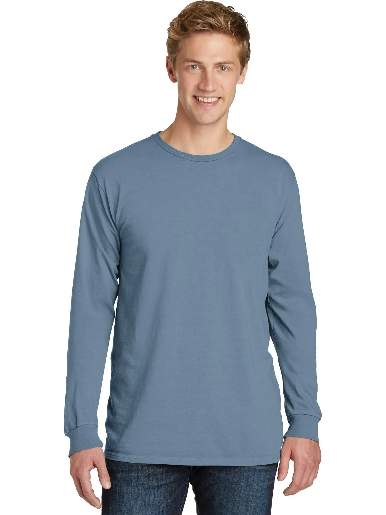 Port & Company Pigment-Dyed Long Sleeve Tee