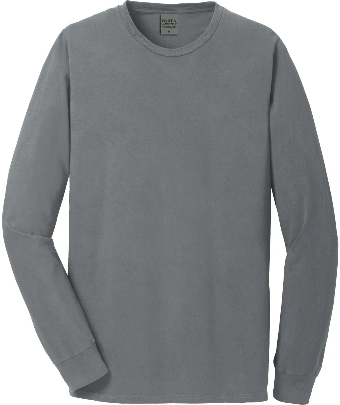 Port & Company Pigment-Dyed Long Sleeve Tee