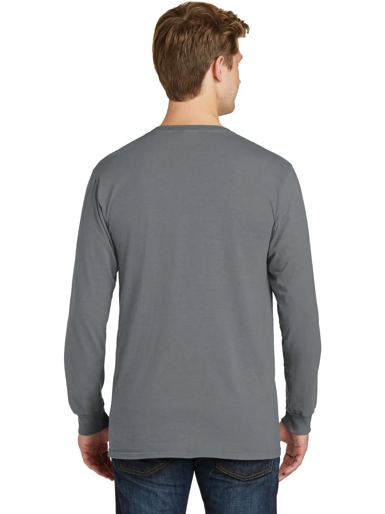 Port & Company Pigment-Dyed Long Sleeve Tee