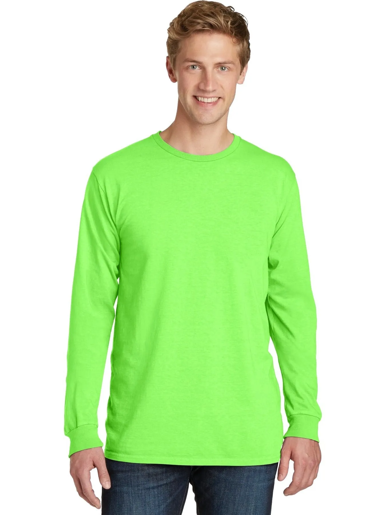 Port & Company Pigment-Dyed Long Sleeve Tee
