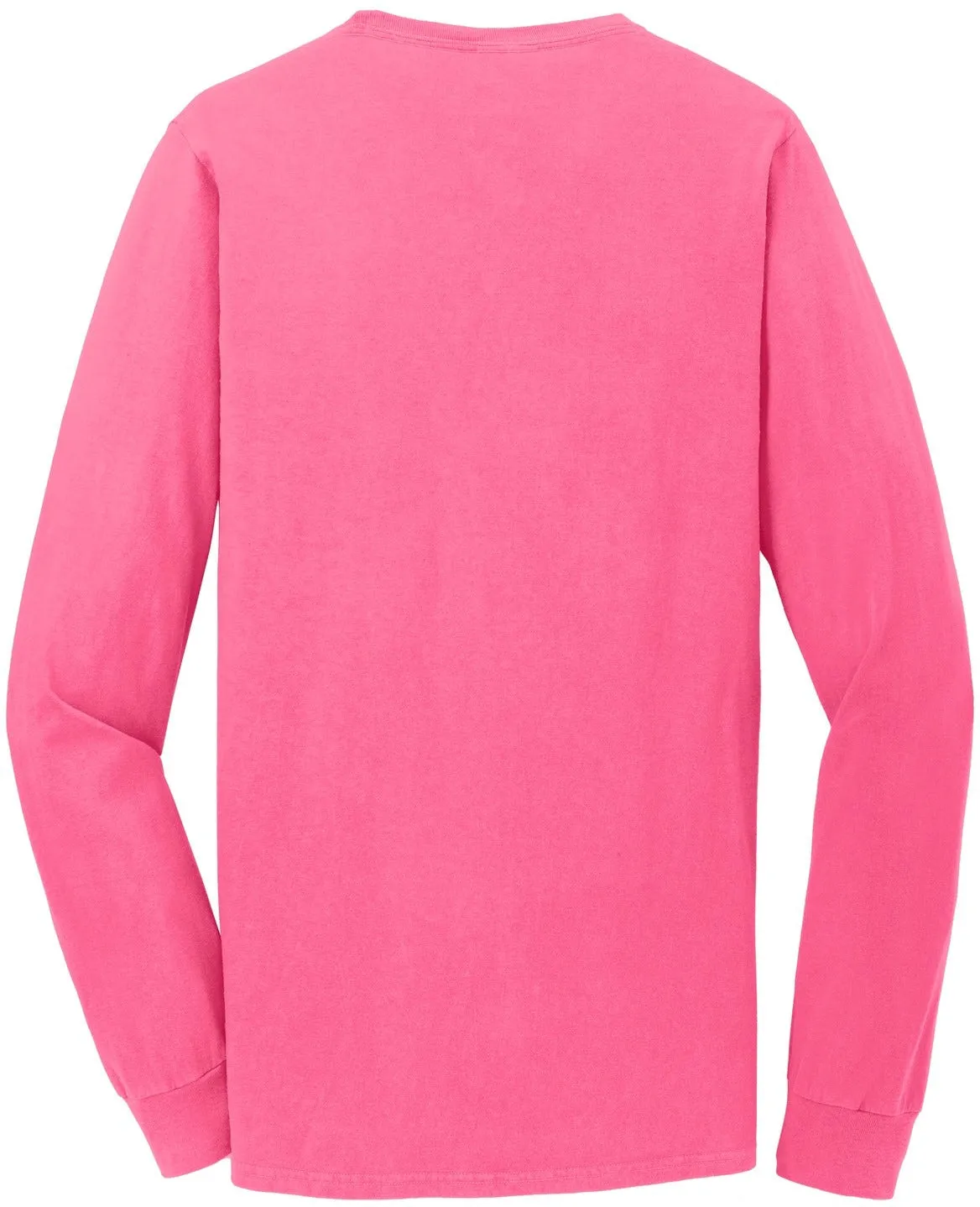Port & Company Pigment-Dyed Long Sleeve Tee