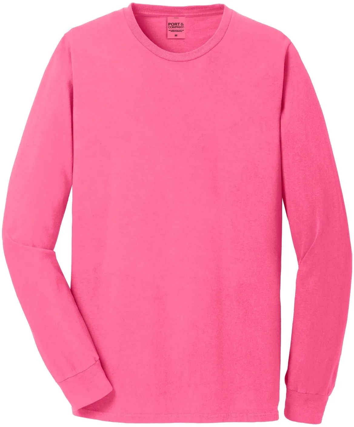 Port & Company Pigment-Dyed Long Sleeve Tee
