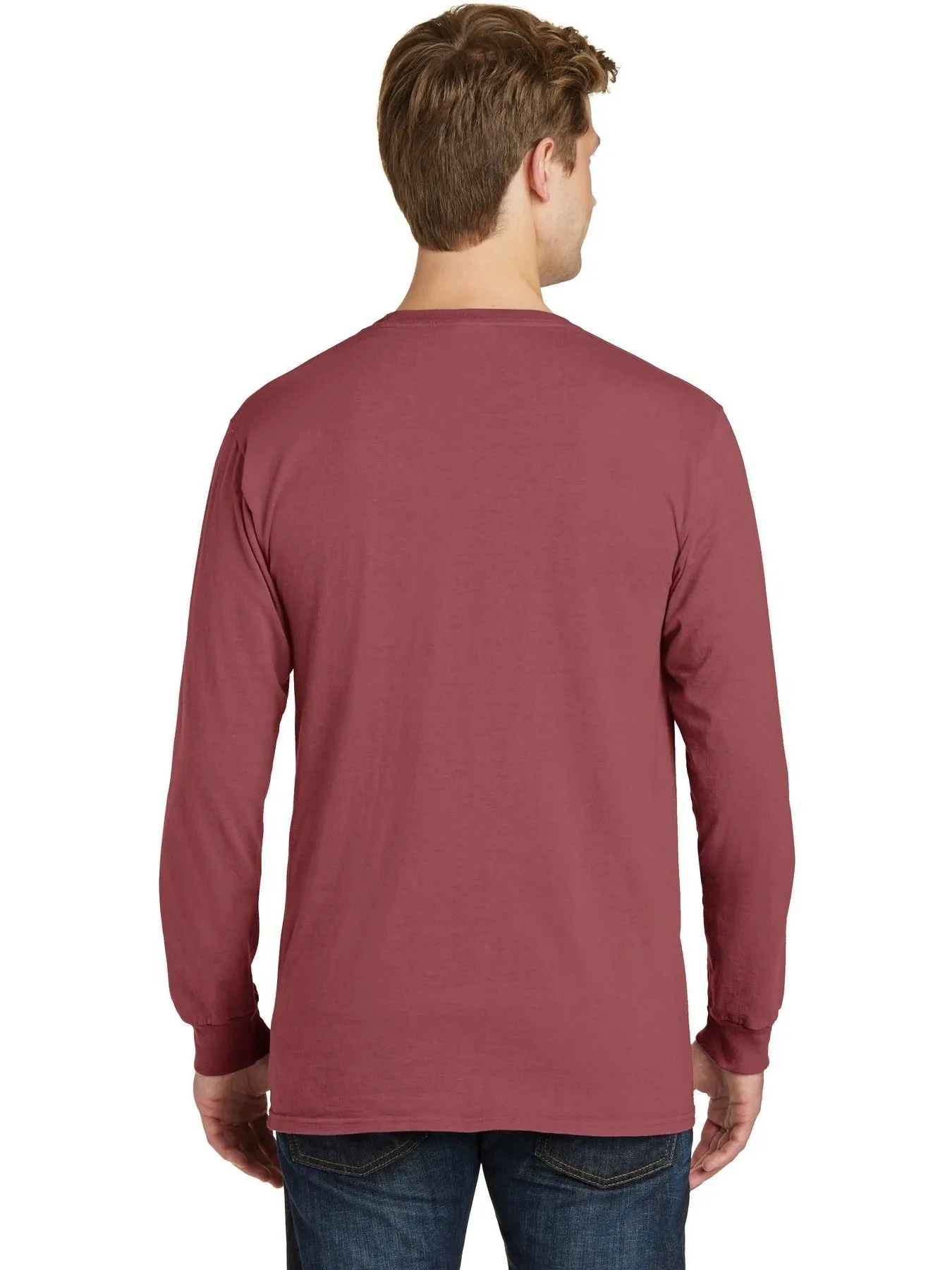 Port & Company Pigment-Dyed Long Sleeve Tee