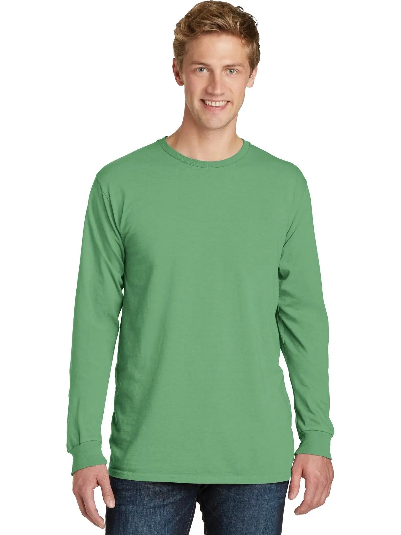 Port & Company Pigment-Dyed Long Sleeve Tee